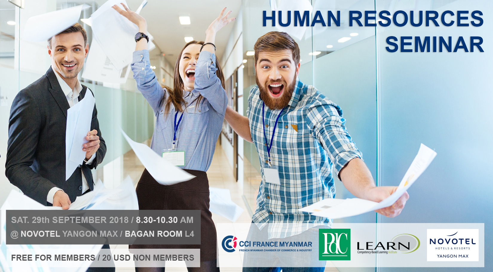 Human Resources Seminar CCI France Myanmar